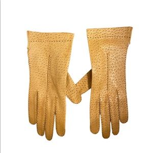 NWT Vintage Genuine Leather Van Raalte Gloves